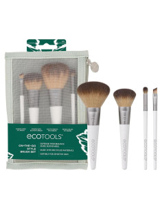 Set de Brochas de Maquillaje EcoTools On-The-Go 5 Piezas