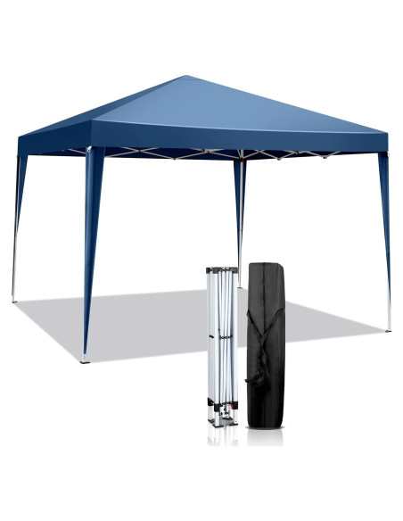 Carpa Plegable Impermeable 3x3m Azul - Ideal para Camping y Eventos