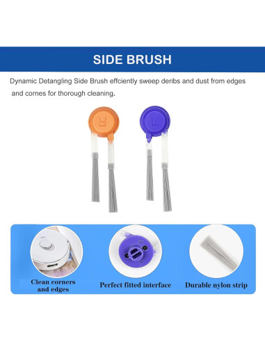 20 Piezas Repuesto Aspiradora Robot LUZMQ Freo Z10 Ultra