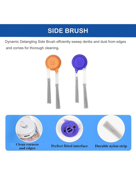 20 Piezas Repuesto Aspiradora Robot LUZMQ Freo Z10 Ultra 20 Piezas Repuesto Aspiradora Robot LUZMQ Freo Z10 Ultra