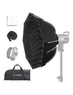 Softbox Octagonal Plegable 60 cm Bowens con Difusor y Bolsa