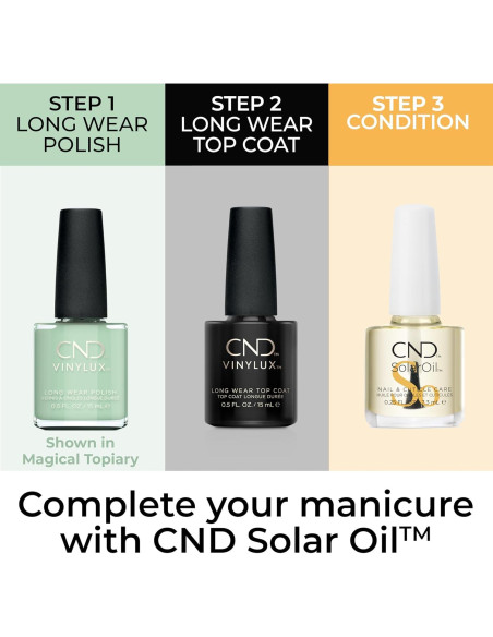 Esmalte de Uñas CND Vinylux Verde 14.79 ml Larga Duración