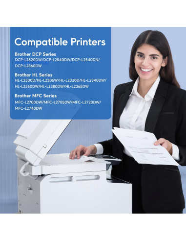 Cartucho de Tóner Negro WEAREC TN-660 Compatible Brother