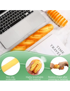 Almohadilla de Descanso para Muñeca Flutesan 2 Piezas Ergonómica 2