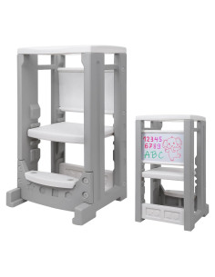 Torre para Niños GAOMON con Tablero Borrado Seco Altura Ajustable