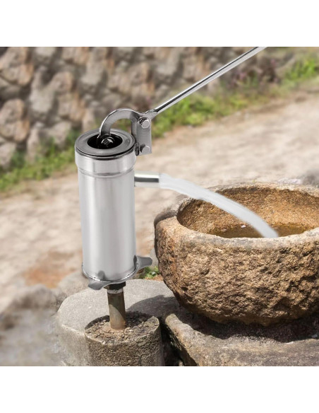 Bomba de Agua Manual CheriLin SU202 Acero Inoxidable 32mm Bomba de Agua Manual CheriLin SU202 Acero Inoxidable 32mm