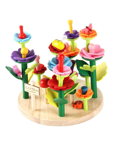 Juguete de Construcción de Jardín de Flores Xylolin 51 Piezas