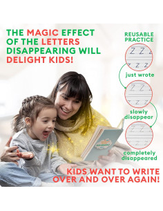 Cuaderno de Escritura Reutilizable Plotuse Mediano 3-5 Años 2