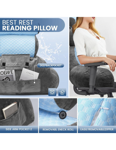 Almohadón Ergonómico Ajustable GENTRALULLABY para Leer