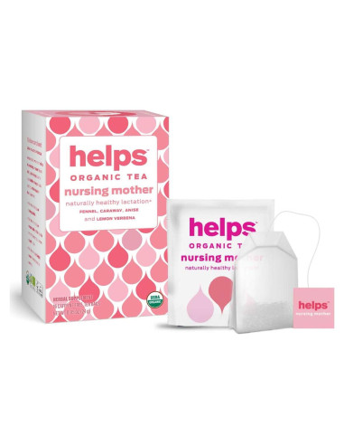 Té Herbal para Madres Lactantes Helps | 16 Bolsitas Orgánicas