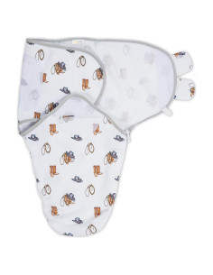 Saco de Envoltura para Bebé LollyBanks Vaquero 0-3 Meses