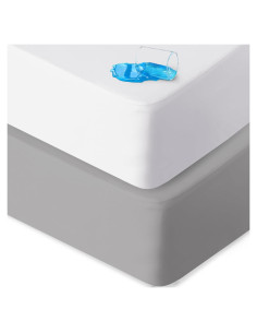 Sábanas Impermeables para Cuna Biloban 35x21cm Microfibra 2 Pzas