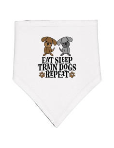 Babero Bandana para Bebé 100% Algodón Blanco y Negro