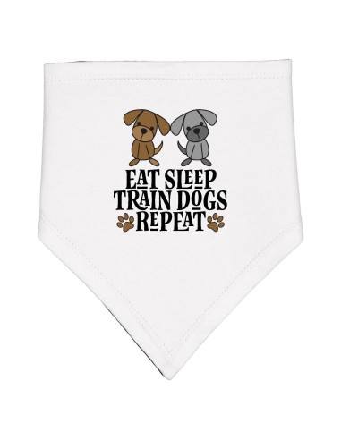 Babero Bandana para Bebé 100% Algodón Blanco y Negro