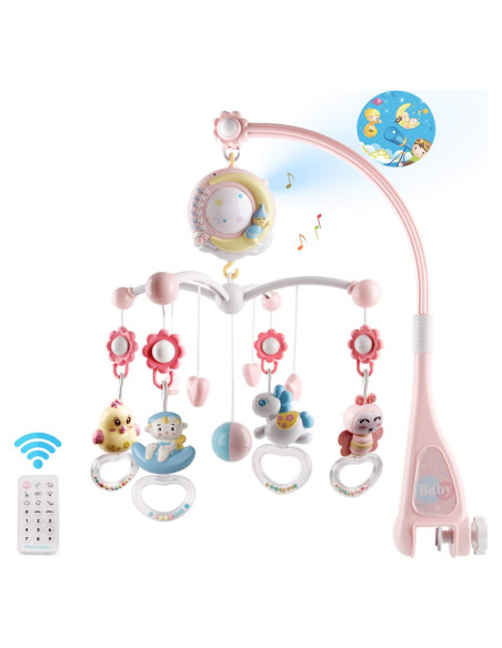 Móvil Musical para Cuna Mini Tudou con Proyector y 150 Melodías Móvil Musical para Cuna Mini Tudou con Proyector y 150 Melodías