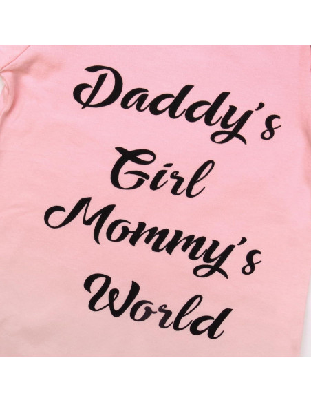 Vestido de Bebé Niña Mikccer Rosa 0-6 Meses Algodón