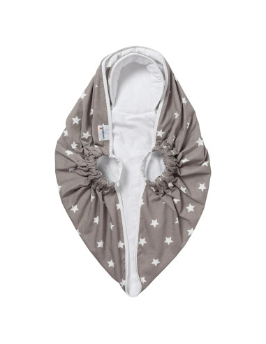 Manta Elevadora para Bebés Snugglebundl Estrellas Grises 0-12 Meses