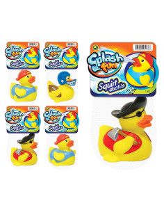 JA-RU Patitos de Goma Lanzadores de Agua - 4 Piezas