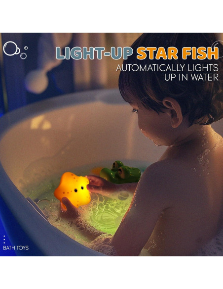 Juguetes de baño Creaciones Aprilwolf 11 Piezas Pesca Magnética