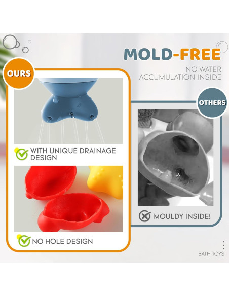 Juguetes de baño Creaciones Aprilwolf 11 Piezas Pesca Magnética