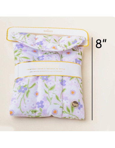 Funda Protectora Acolchada The Darling Effect 20.32x15.24cm Flor Morada