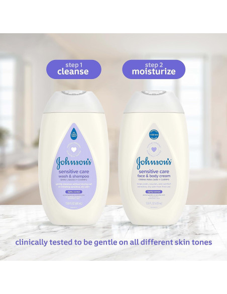 Crema Hidratante Diaria Johnson's Baby Sensitive Care 403.6 ml Crema Hidratante Diaria Johnson's Baby Sensitive Care 403.6 ml