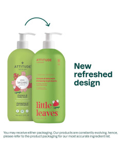 Champú y Gel de Ducha Vegano ATTITUDE 946 ml Sandía y Coco 2