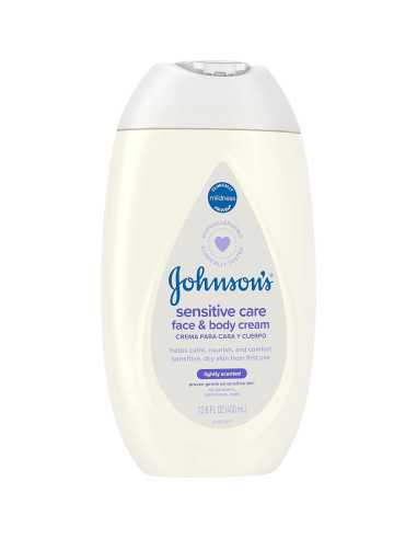 Crema Hidratante Diaria Johnson's Baby Sensitive Care 403.6 ml