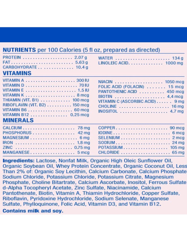 Fórmula Infantil Completa Baby's Only 595 g - A base de Leche