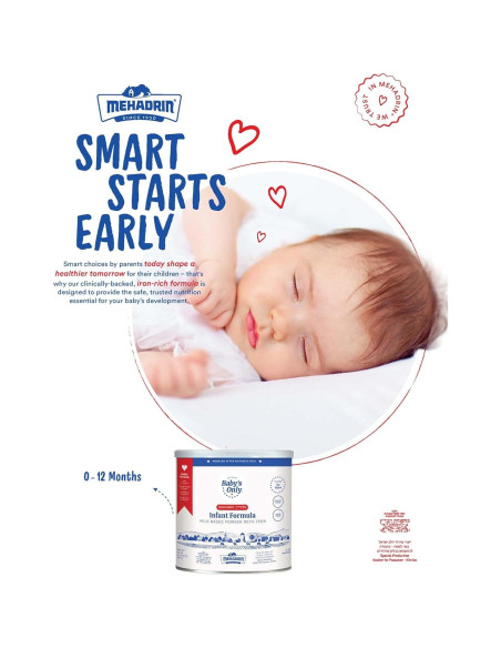 Fórmula Infantil Completa Baby's Only 595 g - A base de Leche