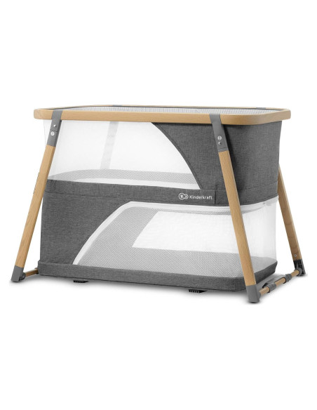 Cuna de viaje Kinderkraft Sofi 4 en 1, portátil y ligera