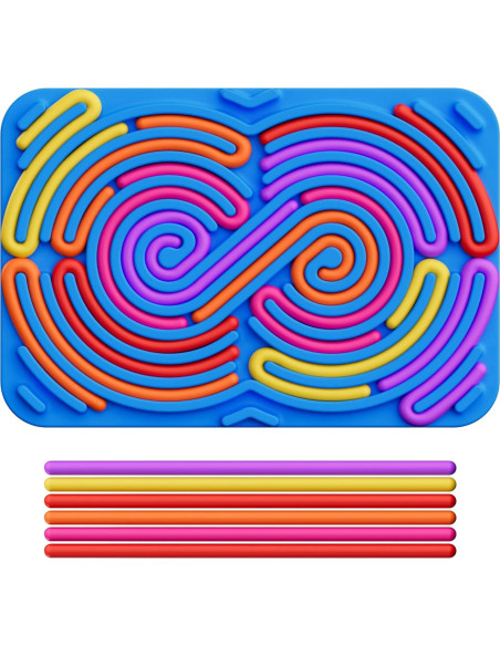 Tablero de Actividad Sensorial Antiestrés Aliuera 12 Cuerdas Tablero de Actividad Sensorial Antiestrés Aliuera 12 Cuerdas