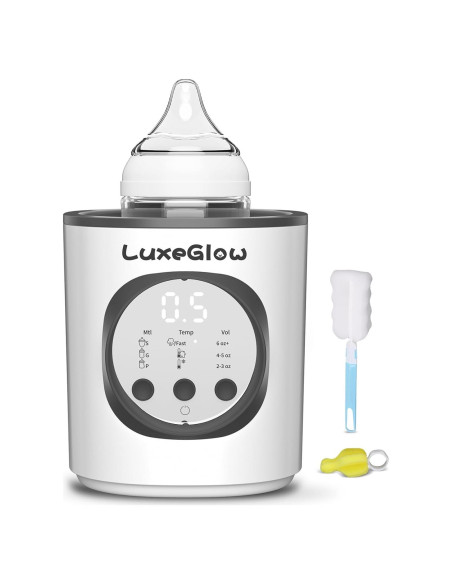 Calentador de Biberones LuxeGlow 10 en 1, Control Inteligente Calentador de Biberones LuxeGlow 10 en 1, Control Inteligente