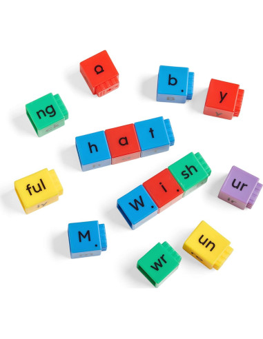 Barras de Lectura Hand2Mind 70 Piezas Montessori Fonética