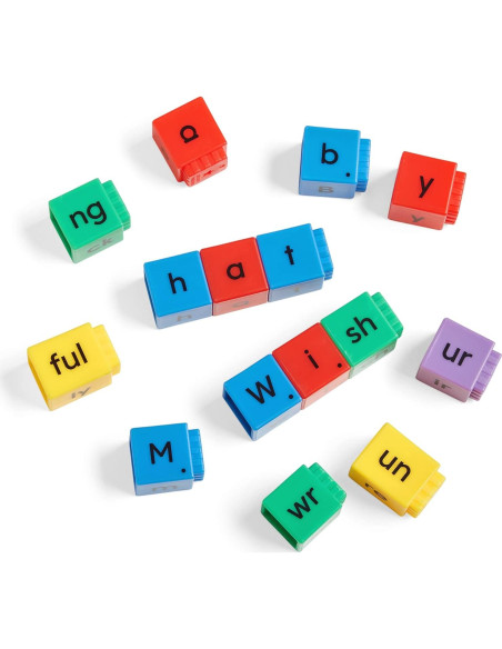 Barras de Lectura Hand2Mind 70 Piezas Montessori Fonética