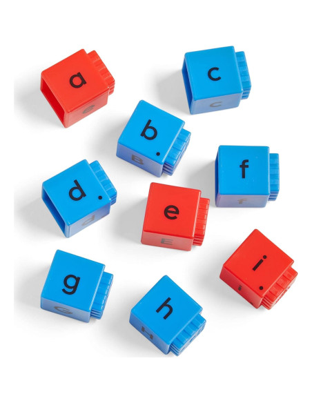 Barras de Lectura Hand2Mind 70 Piezas Montessori Fonética