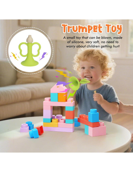 Set 22 Piezas Bloques de Construcción Suaves Linxi 30.5x20.3cm Set 22 Piezas Bloques de Construcción Suaves Linxi 30.5x20.3cm