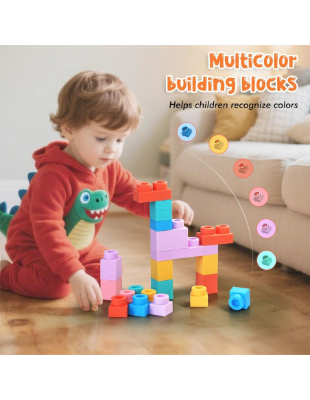 Set 22 Piezas Bloques de Construcción Suaves Linxi 30.5x20.3cm Set 22 Piezas Bloques de Construcción Suaves Linxi 30.5x20.3cm