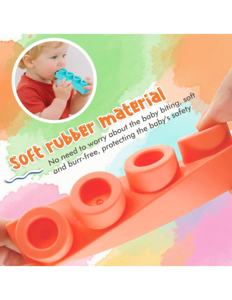 Set 22 Piezas Bloques de Construcción Suaves Linxi 30.5x20.3cm Set 22 Piezas Bloques de Construcción Suaves Linxi 30.5x20.3cm