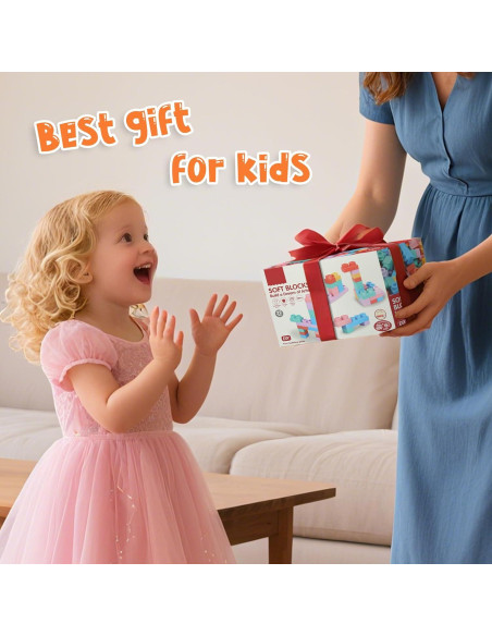 Set 22 Piezas Bloques de Construcción Suaves Linxi 30.5x20.3cm Set 22 Piezas Bloques de Construcción Suaves Linxi 30.5x20.3cm