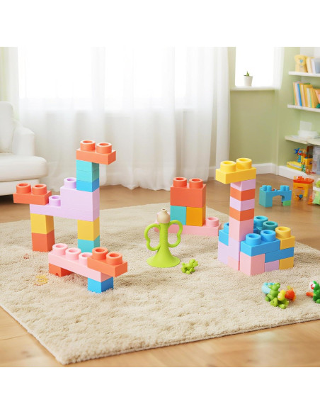 Set 22 Piezas Bloques de Construcción Suaves Linxi 30.5x20.3cm Set 22 Piezas Bloques de Construcción Suaves Linxi 30.5x20.3cm