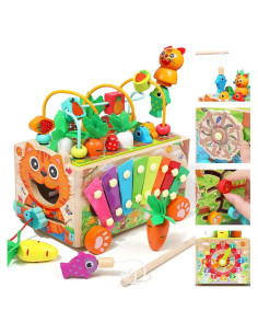 Juguete Montessori de Madera JAUNTY para Niños 2-4 Años