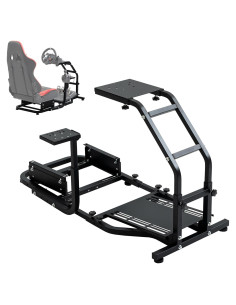 Cockpit Simulador de Conducción Minneer Ajustable para Volantes