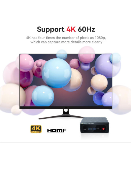 Mini PC Beelink SER5 5825U AMD Ryzen 7 32GB 500GB 4K