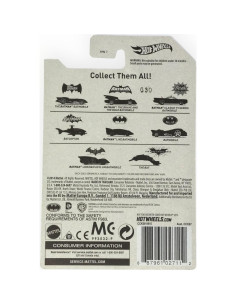 Hot Wheels Batmóvil 75 Años Batman Die-Cast 1:8 2