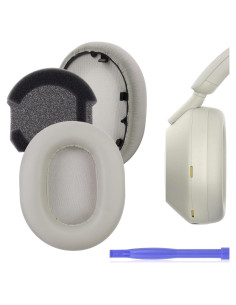 Almohadillas de Repuesto Sony WH-1000XM5 Beige - Aislamiento de Ruido
