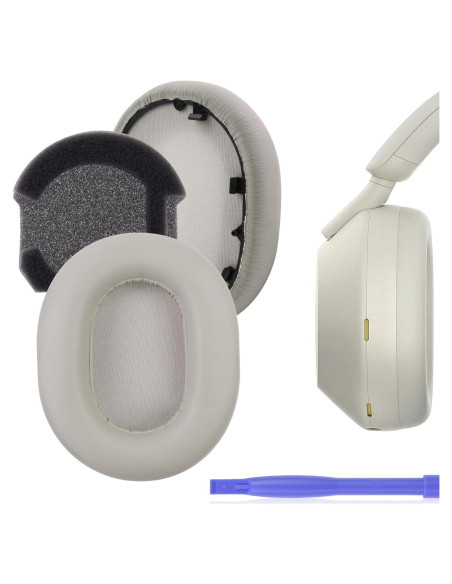 Almohadillas de Repuesto Sony WH-1000XM5 Beige - Aislamiento de Ruido