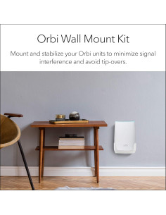 Soporte de Pared NETGEAR Orbi RBKWM-10000S - Compatible con RBR20, RBS20 y más 2