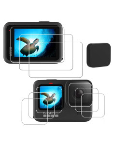 Protector de Pantalla Vidrio Templado 9H para GoPro Hero12/11/10/9