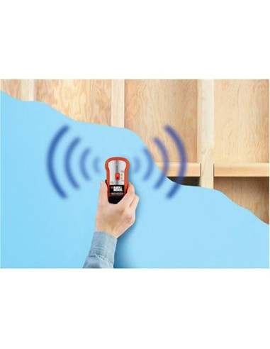 Buscador de Vigas Black+Decker BDKSF100 LED 1.9 cm